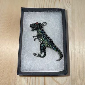 Dinosaur rhinestone charm